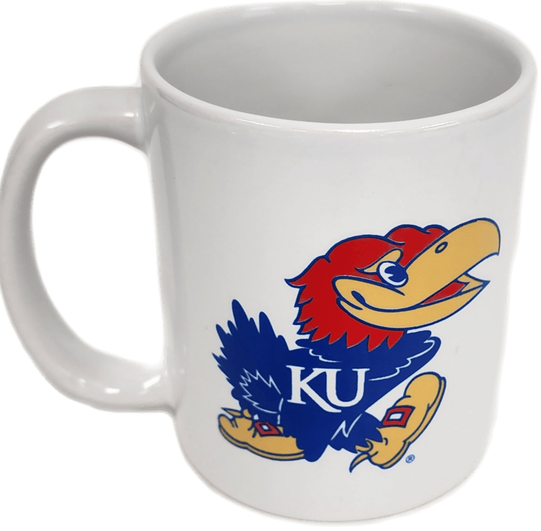 KU Jayhawks Ceramic 11 ounce Coffee Mug