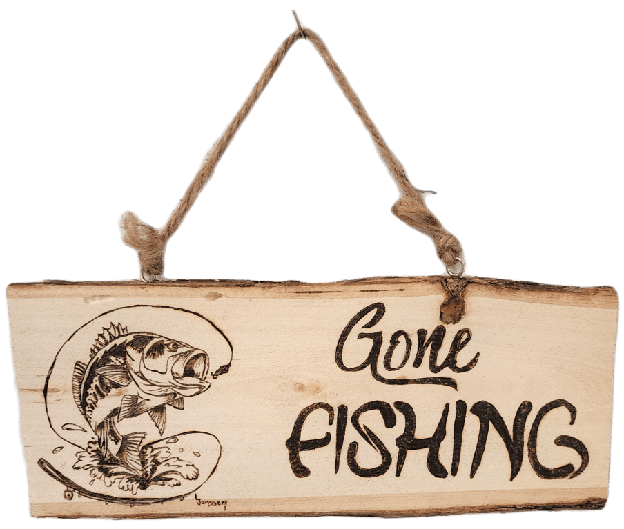 Gone fishing by Lydia janssen